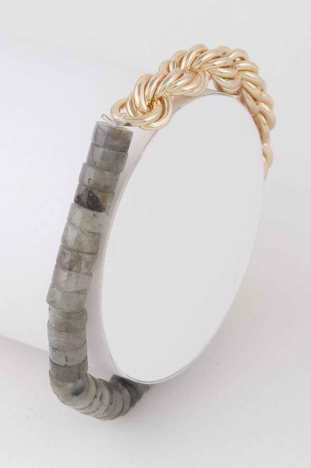 Stone N Chain Bracelet