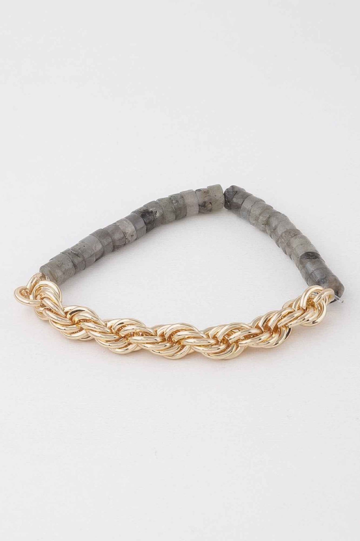 Stone N Chain Bracelet