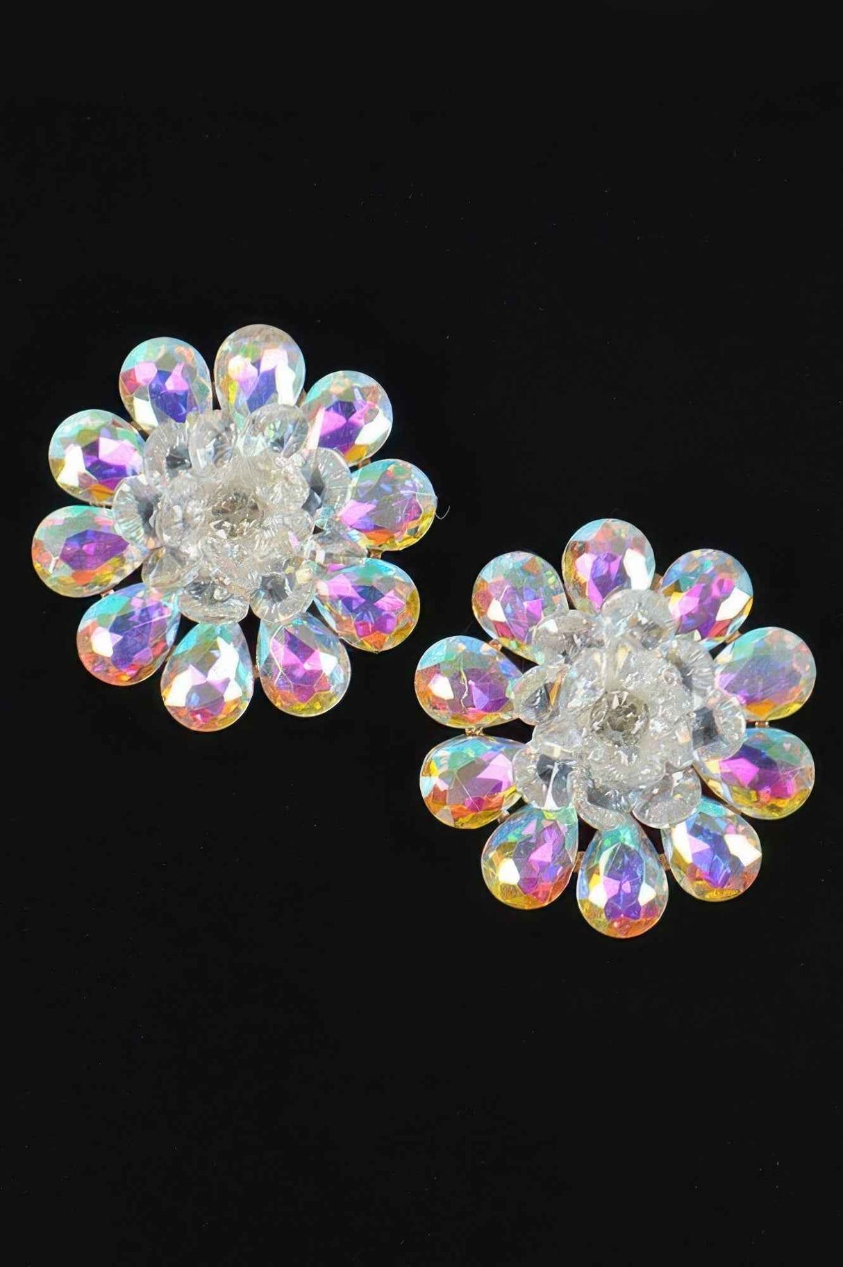 Rhinestone Studded Earring