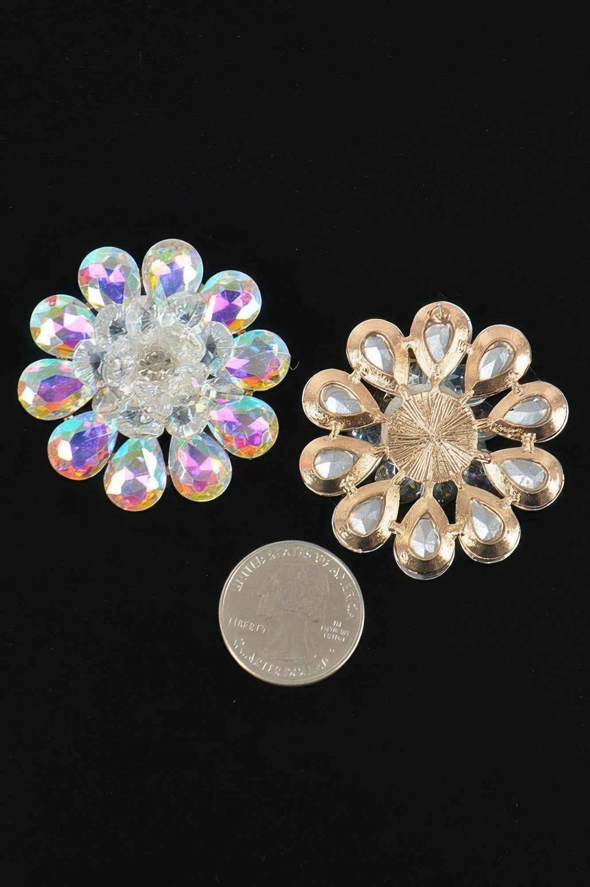 Rhinestone Studded Earring