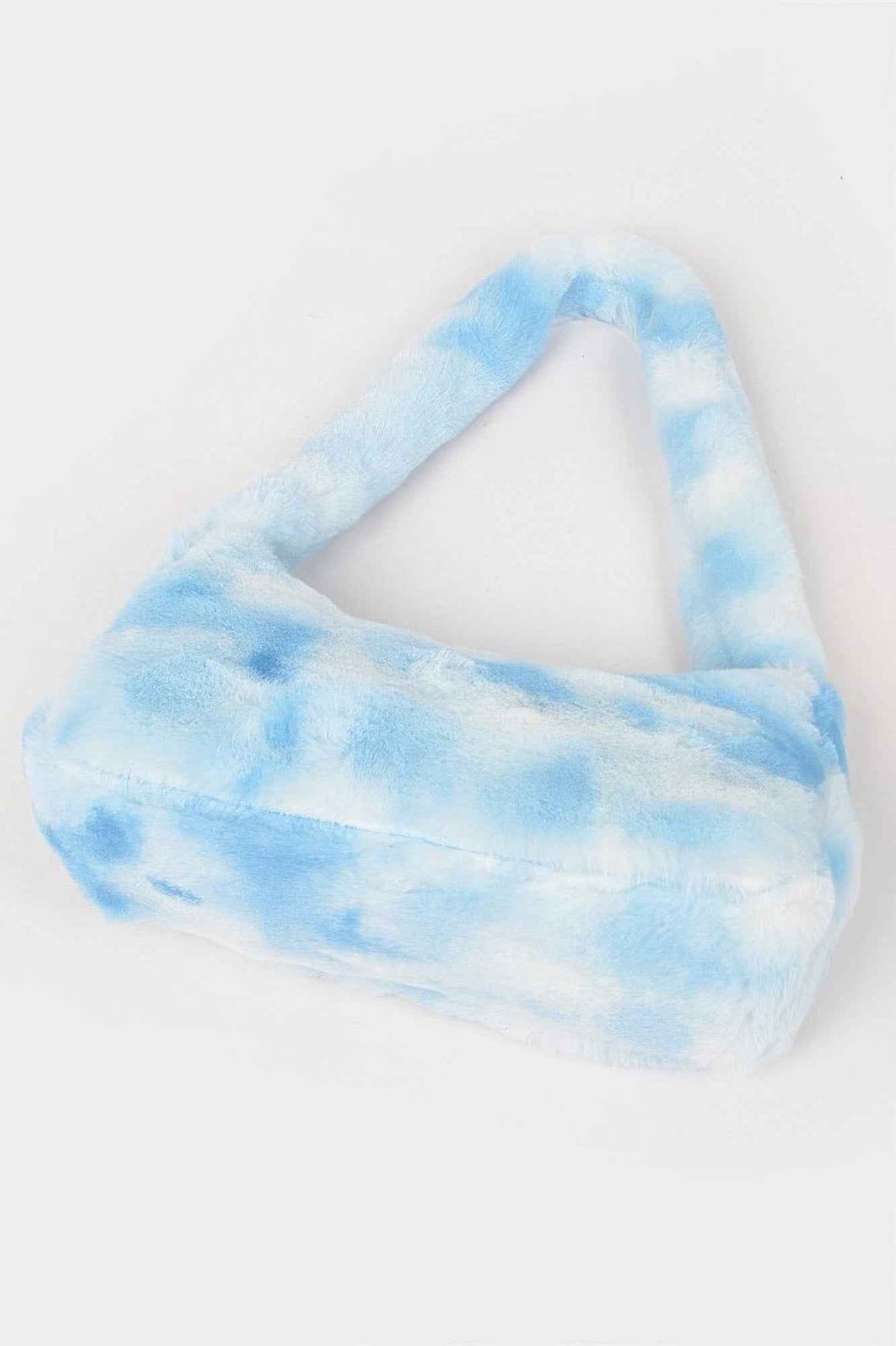 Tie Dye Fur Shoulder Bag
