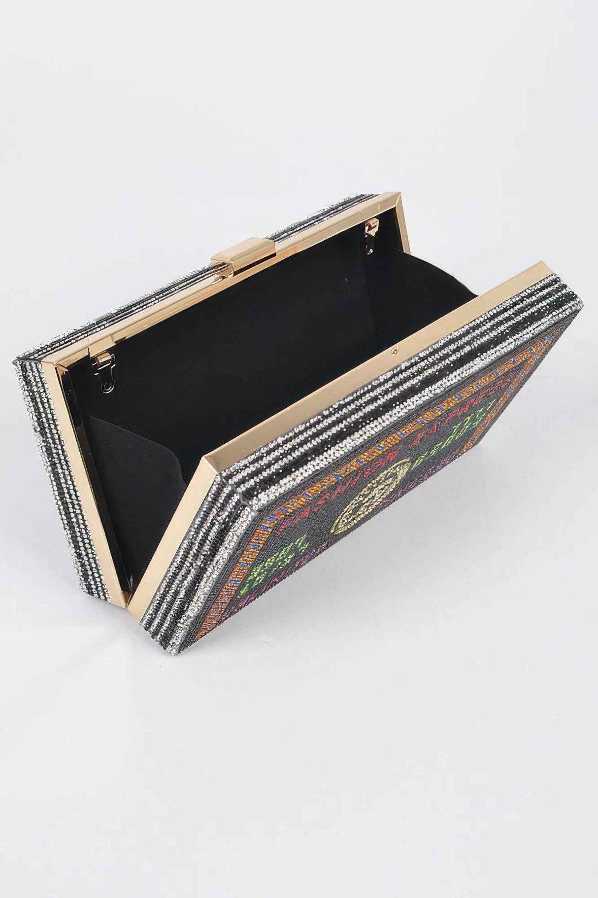 Rhinestone Credit Card Clutch