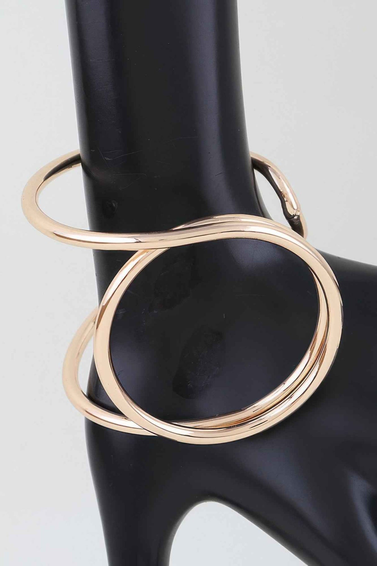 Polished Swirl Wrap Bracelet