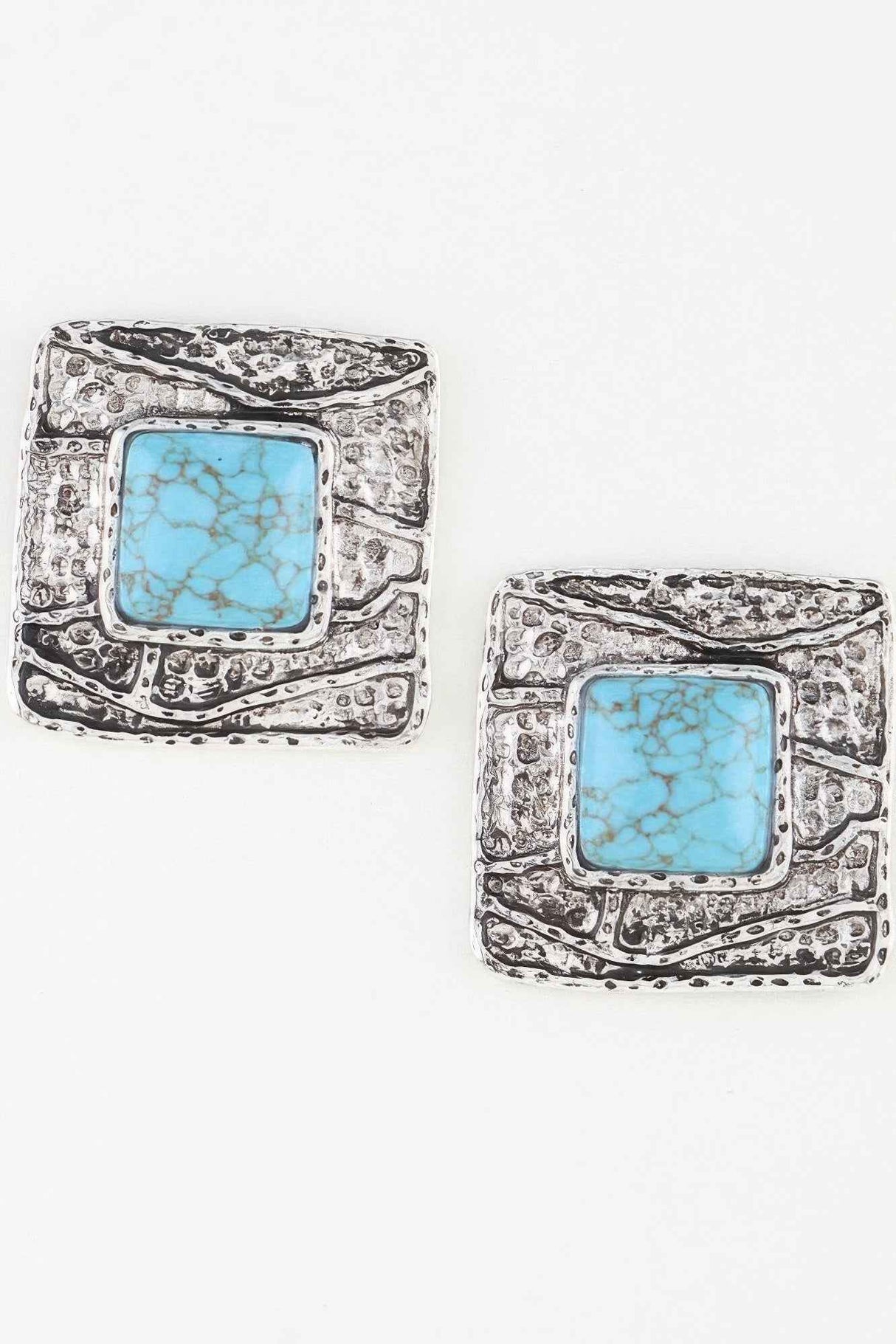 Antique Cubic Stone Earrings