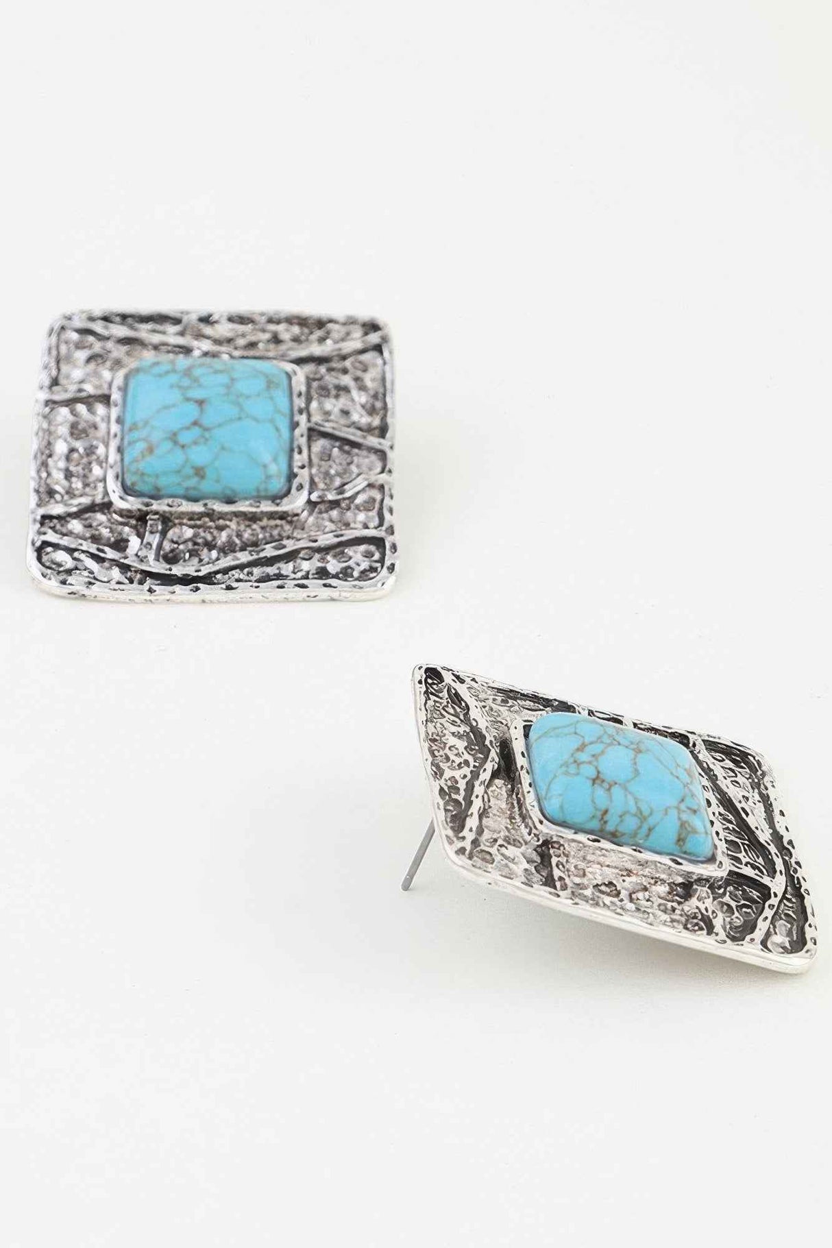 Antique Cubic Stone Earrings