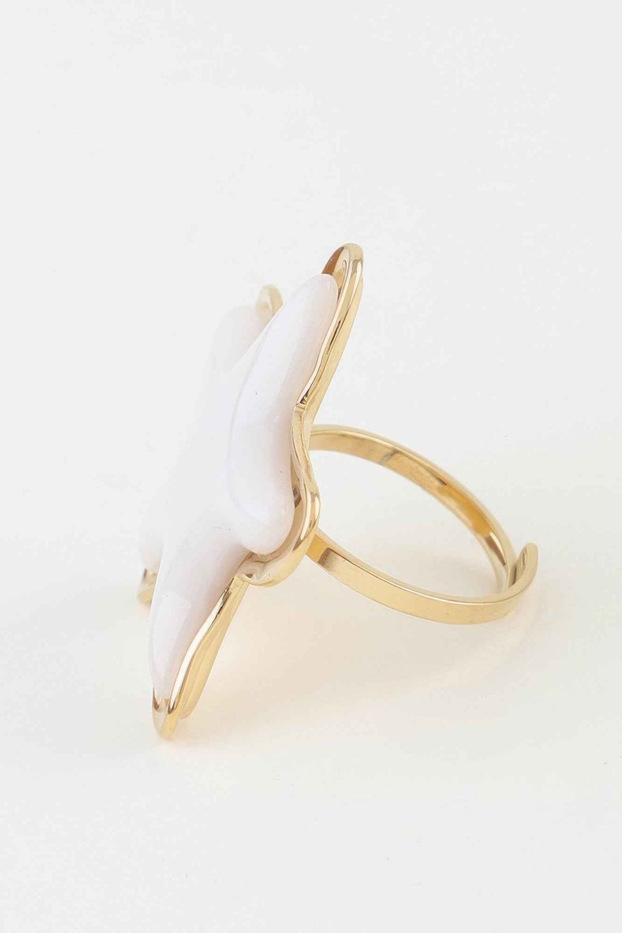 Swimming Star Statement Ring