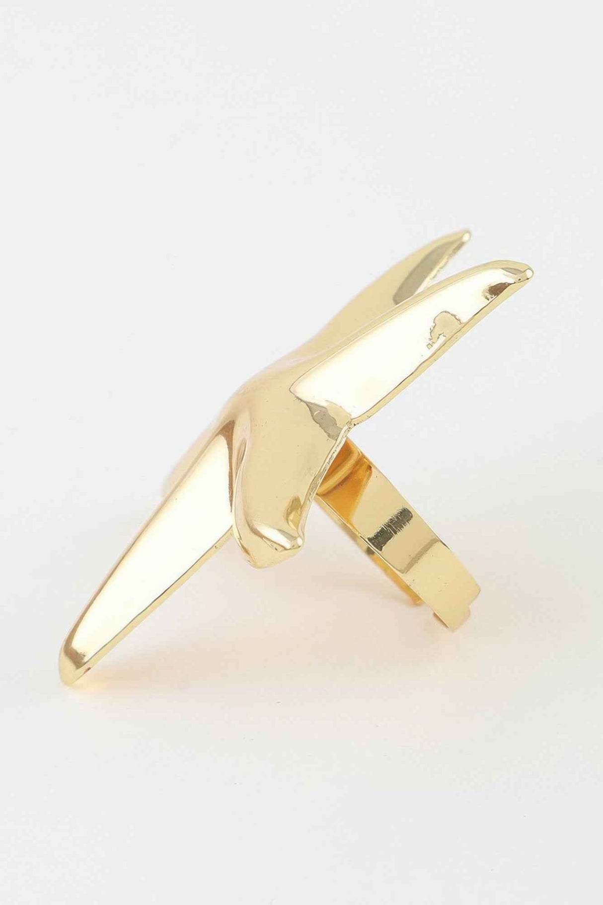 Polished Starfish Statement Ring