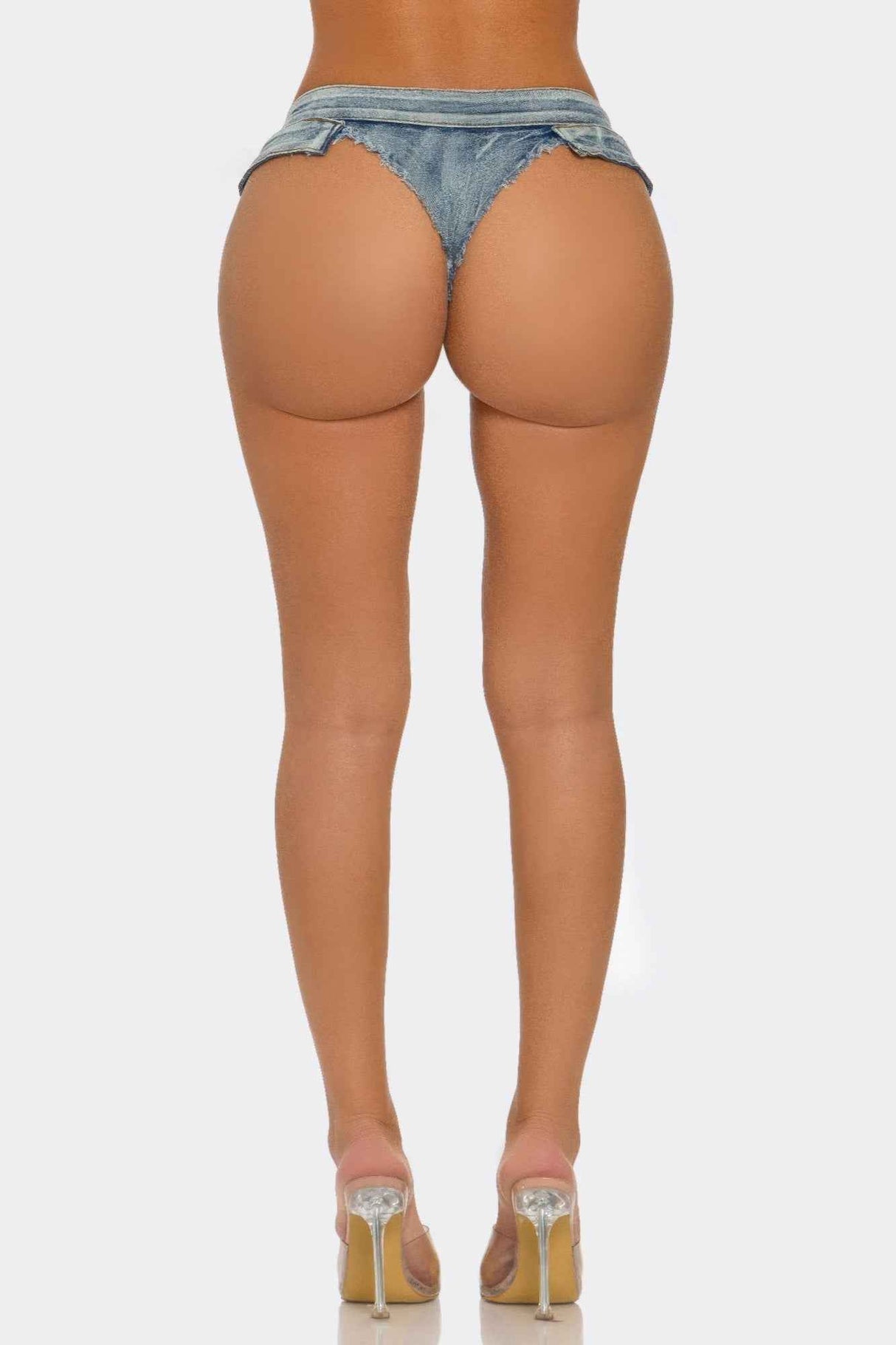 Wild Card Denim Shorts