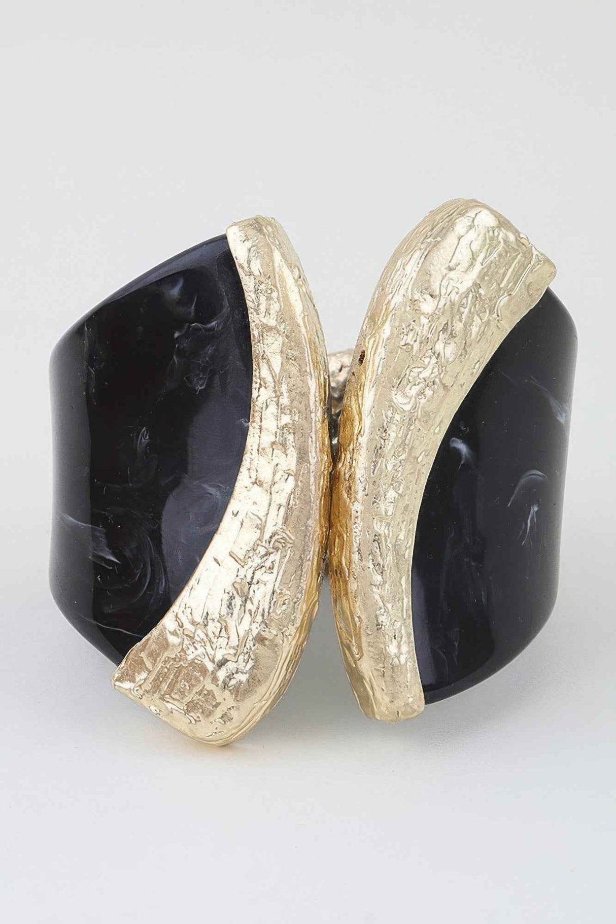 Abstract Stone Pillar Cuff Bracelet