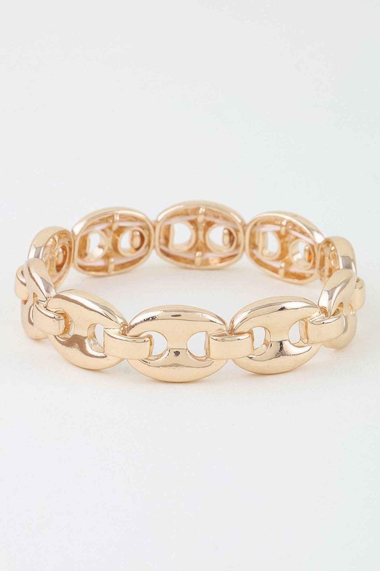 Polished Mariner Link Chain Bracelet