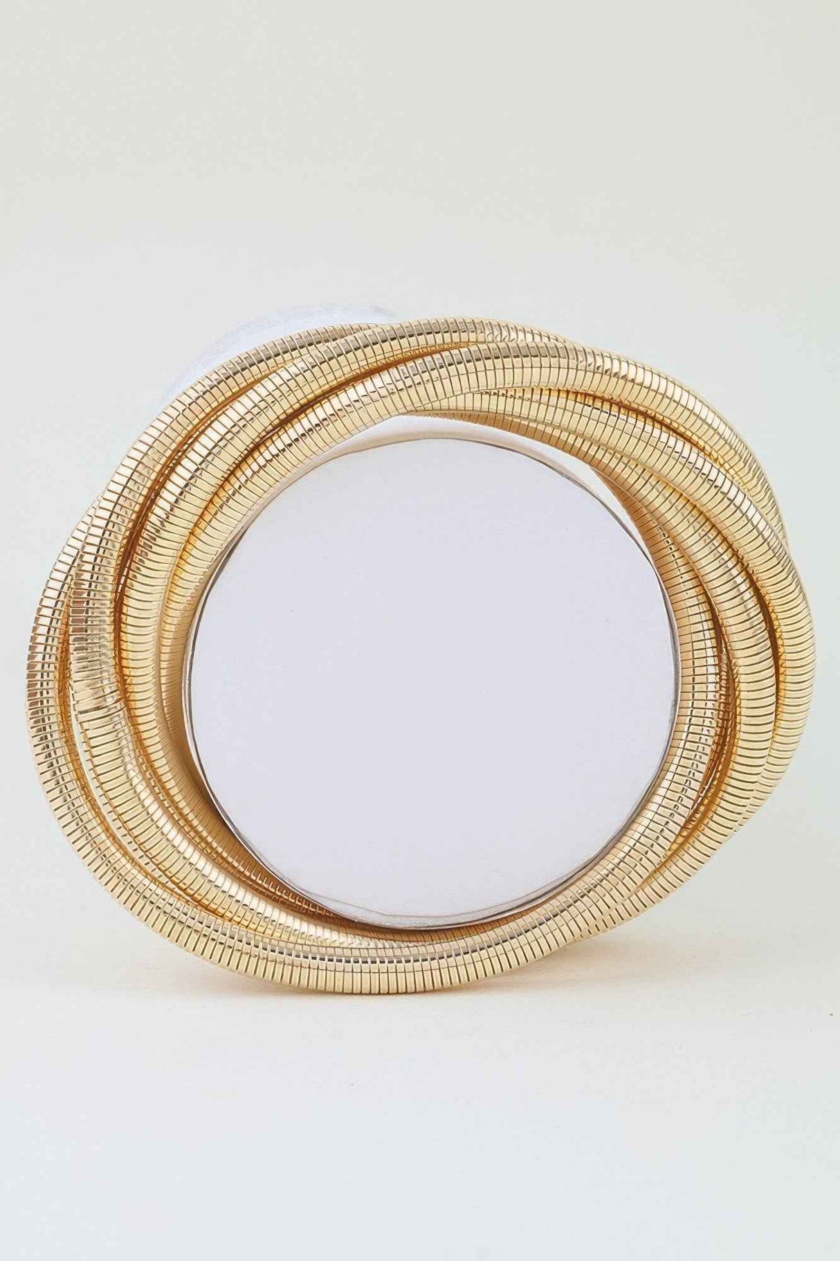 Multi Tangled Tube Chain Bracelet