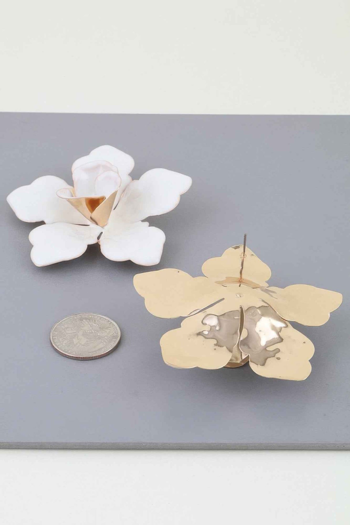Modern Sakura Stud Earrings