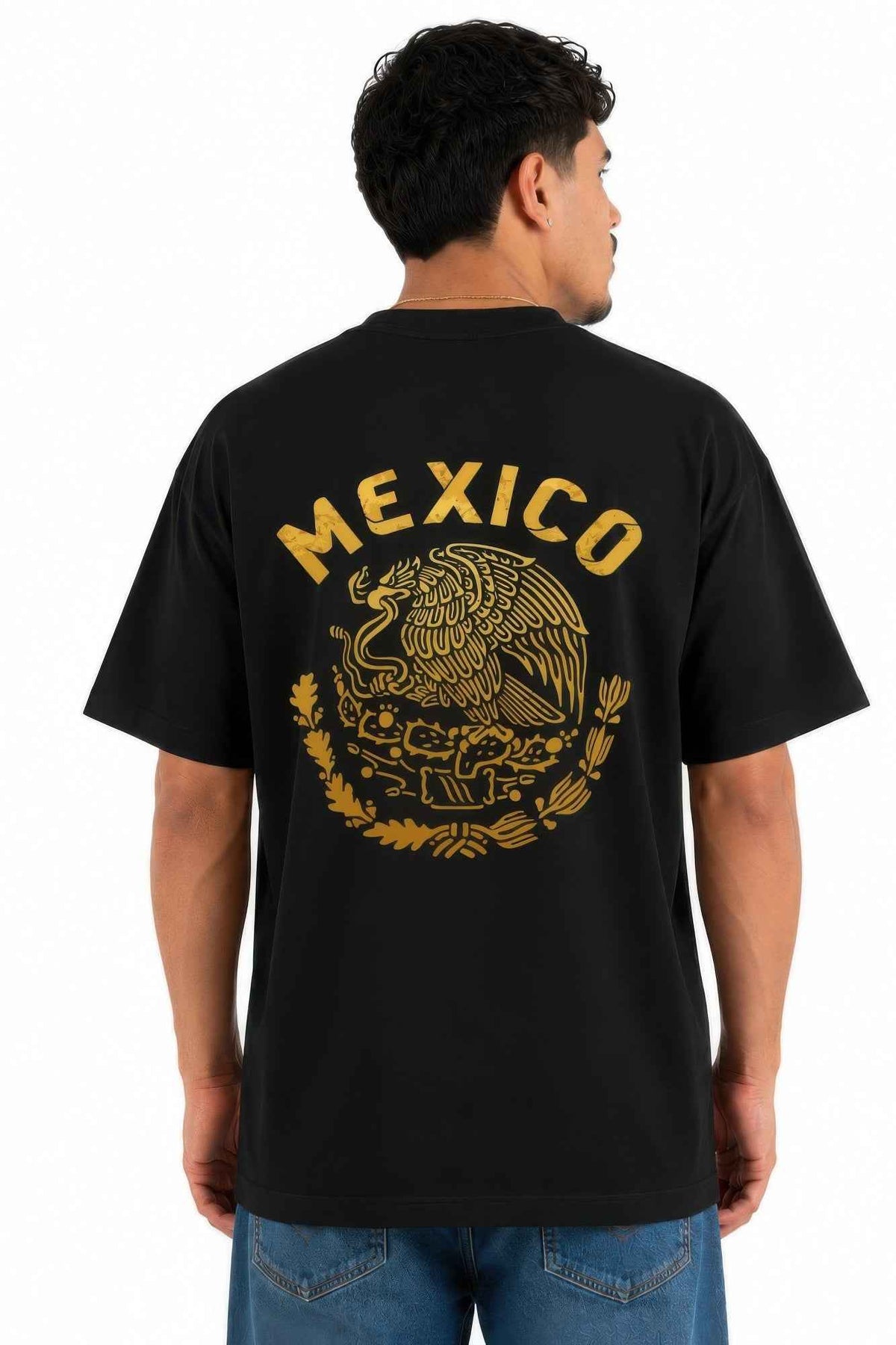Mexico Print Heavy Weight Graphic Print 7.5 Oz Tee