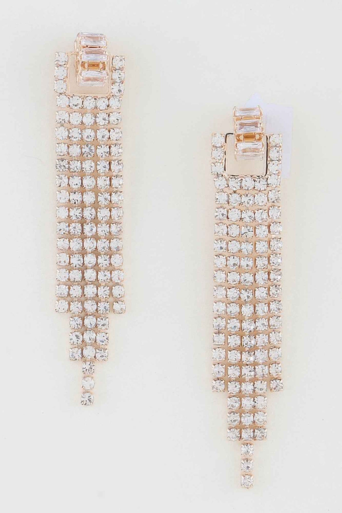 Cubic Zirconia Drop Earrings