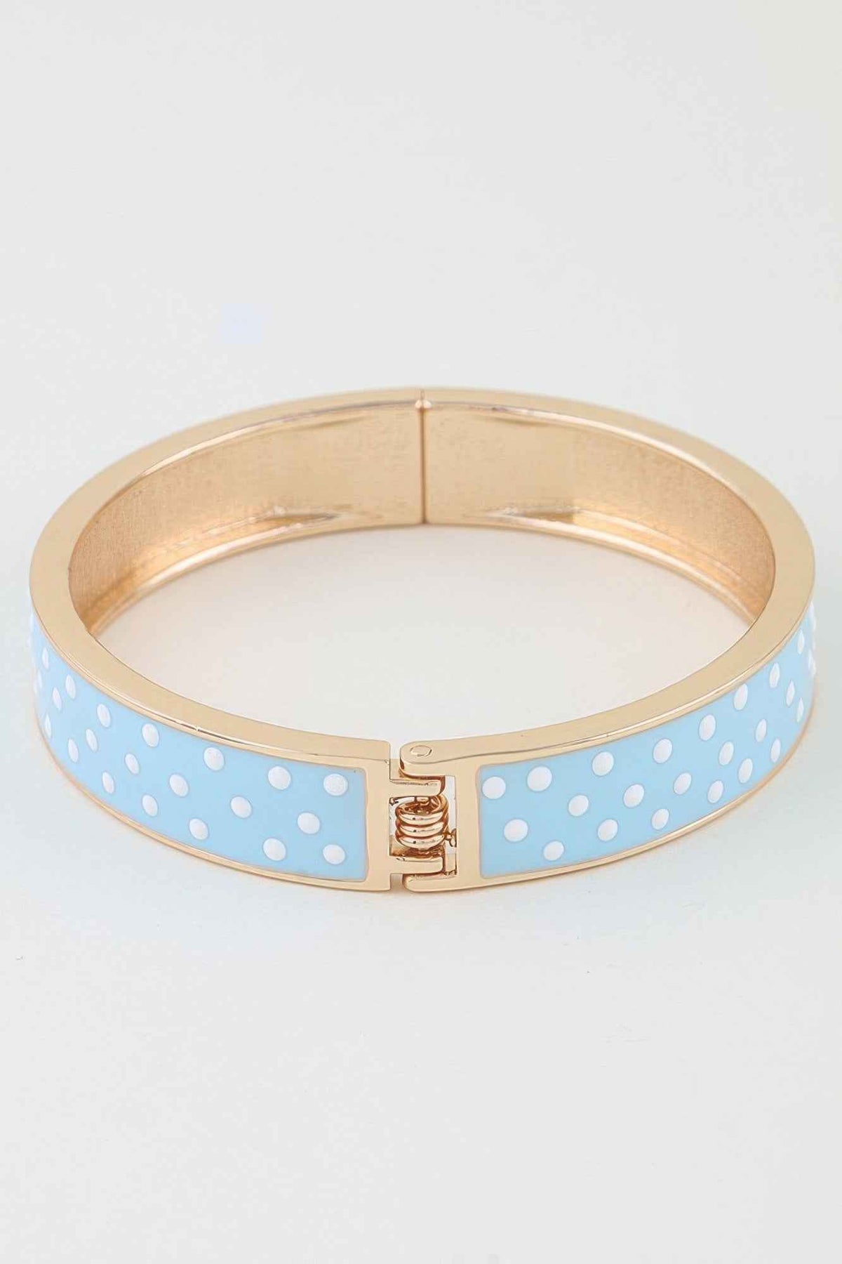 Bright Polka Dot Cuff Bracelet
