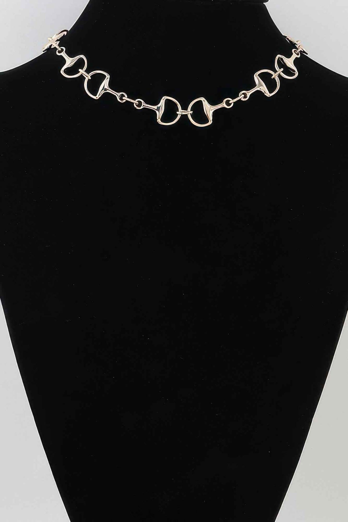 Polished Toggle Chain Choker Necklace