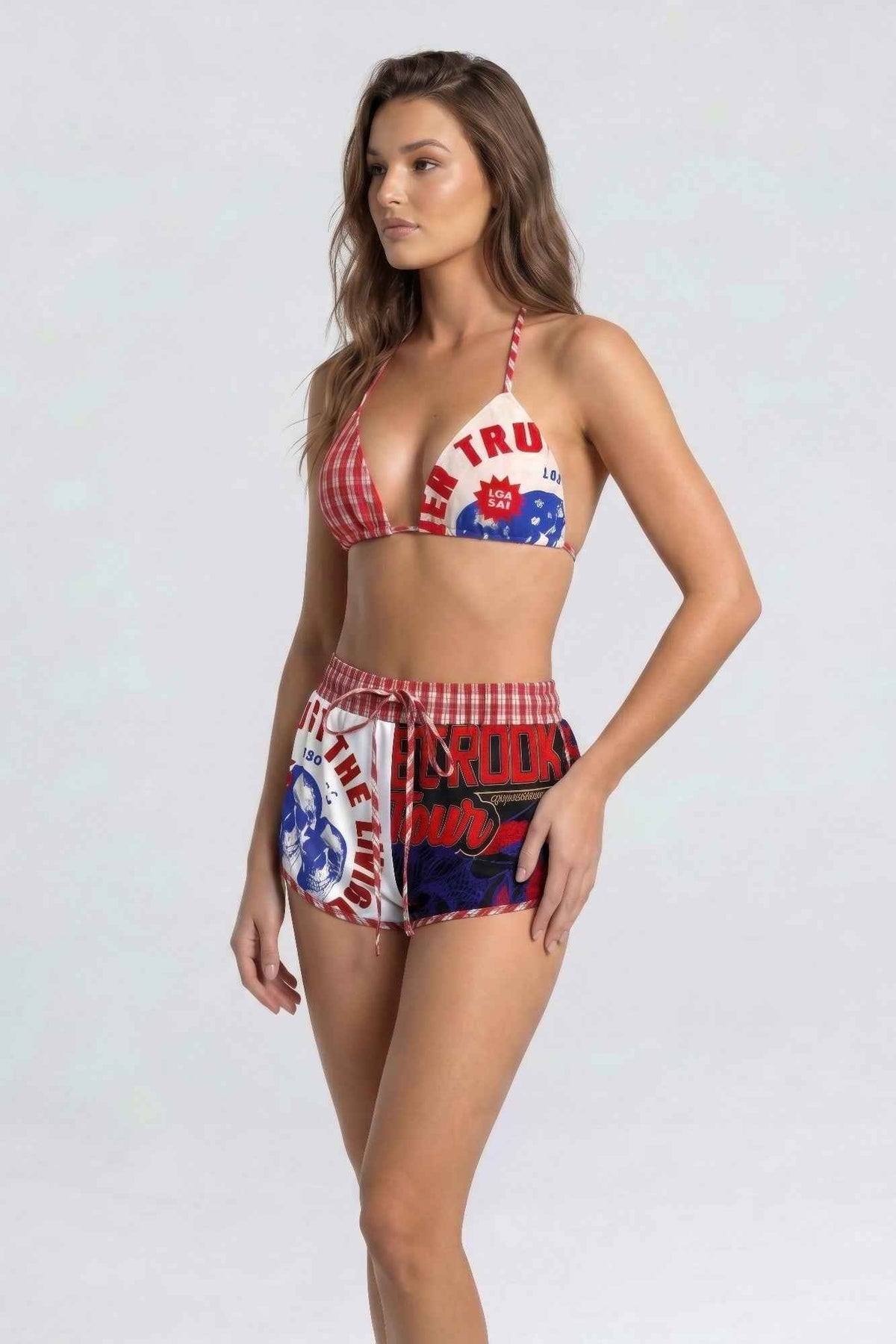 Rebel Rodeo Bikini Short Set