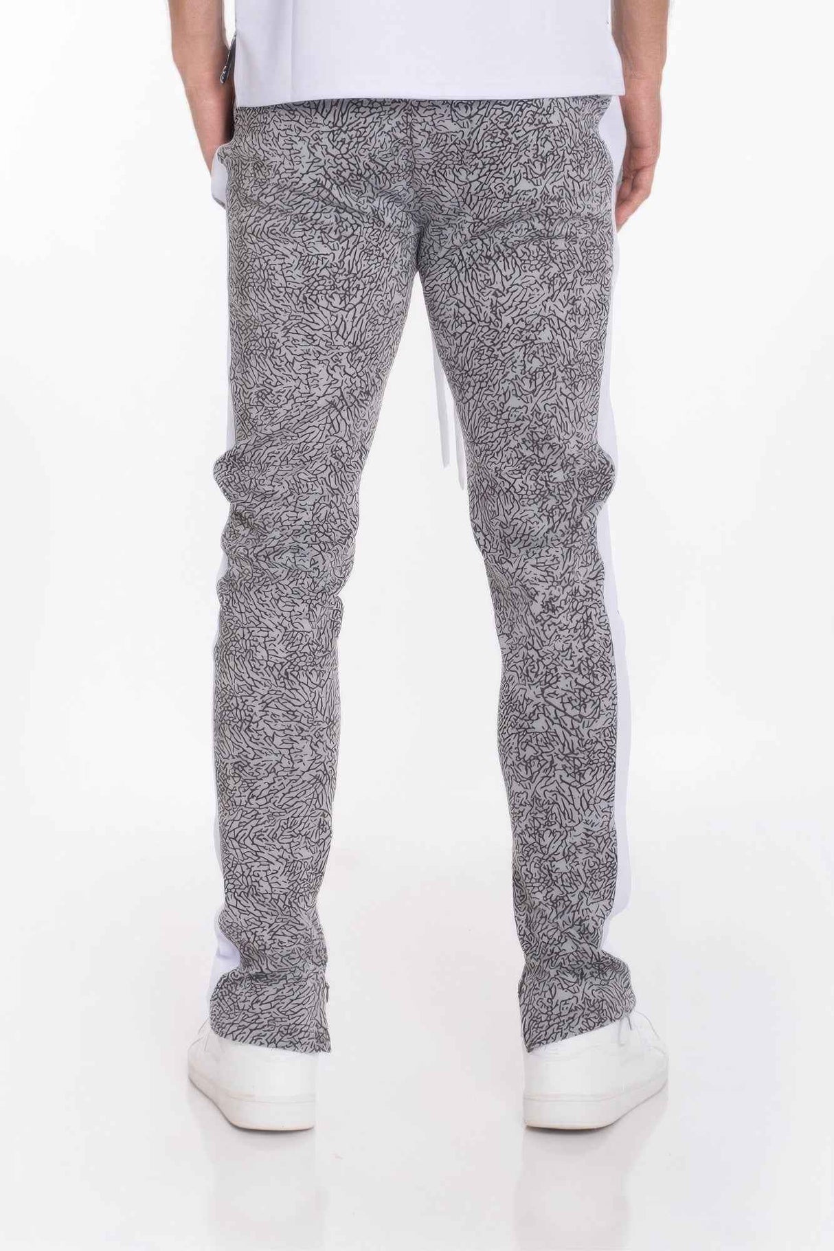 Elephant Print Track Pants