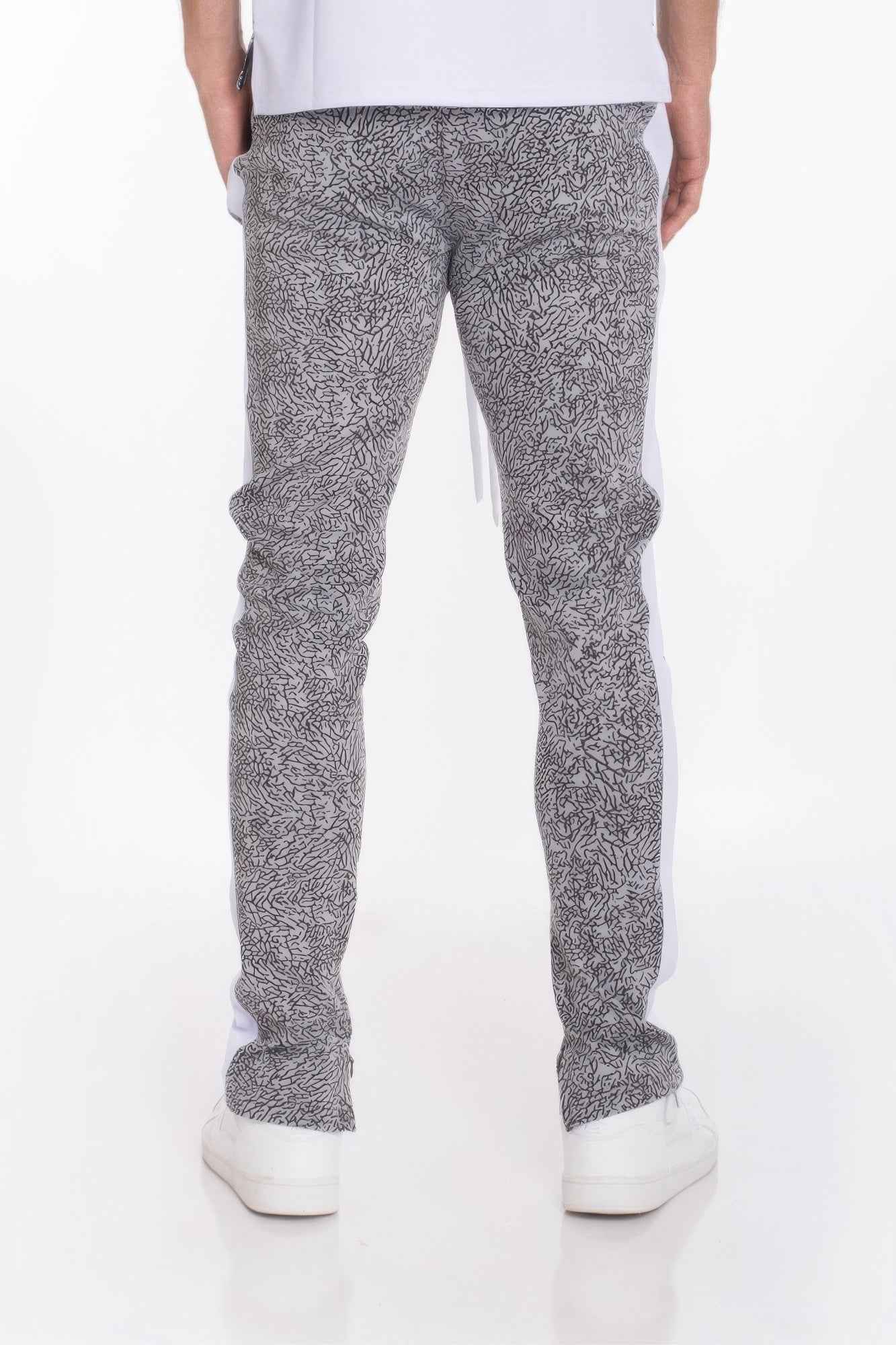 Elephant Print Track Pants