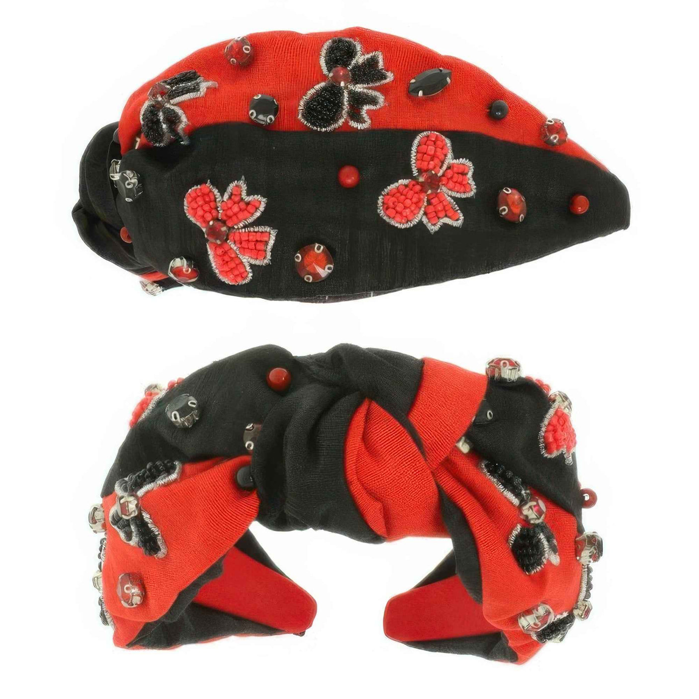 Game Day Bow Top Knotted Headband