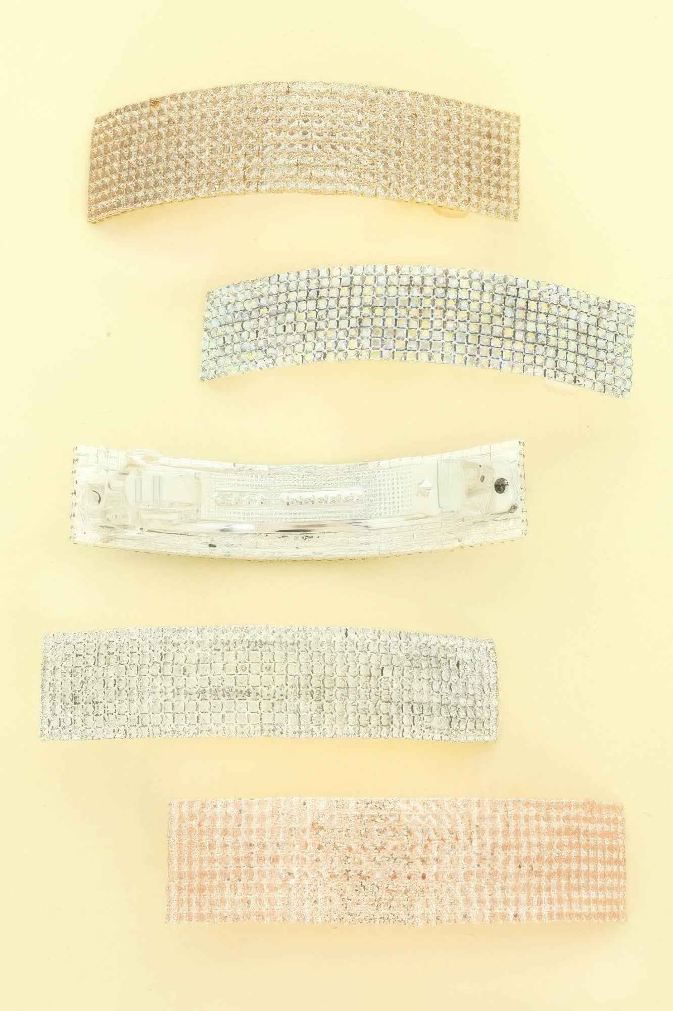 Rhinestone Embellished Hair Barrette Clip