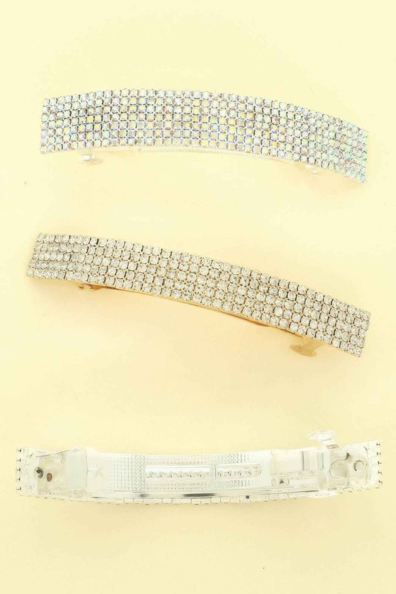 Rhinestone Embellished Hair Barrette Clip