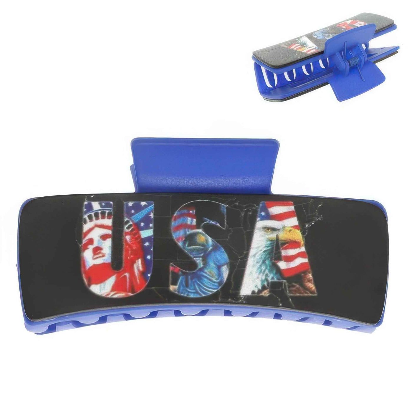 Usa 4th Of July Hair Claw Clip