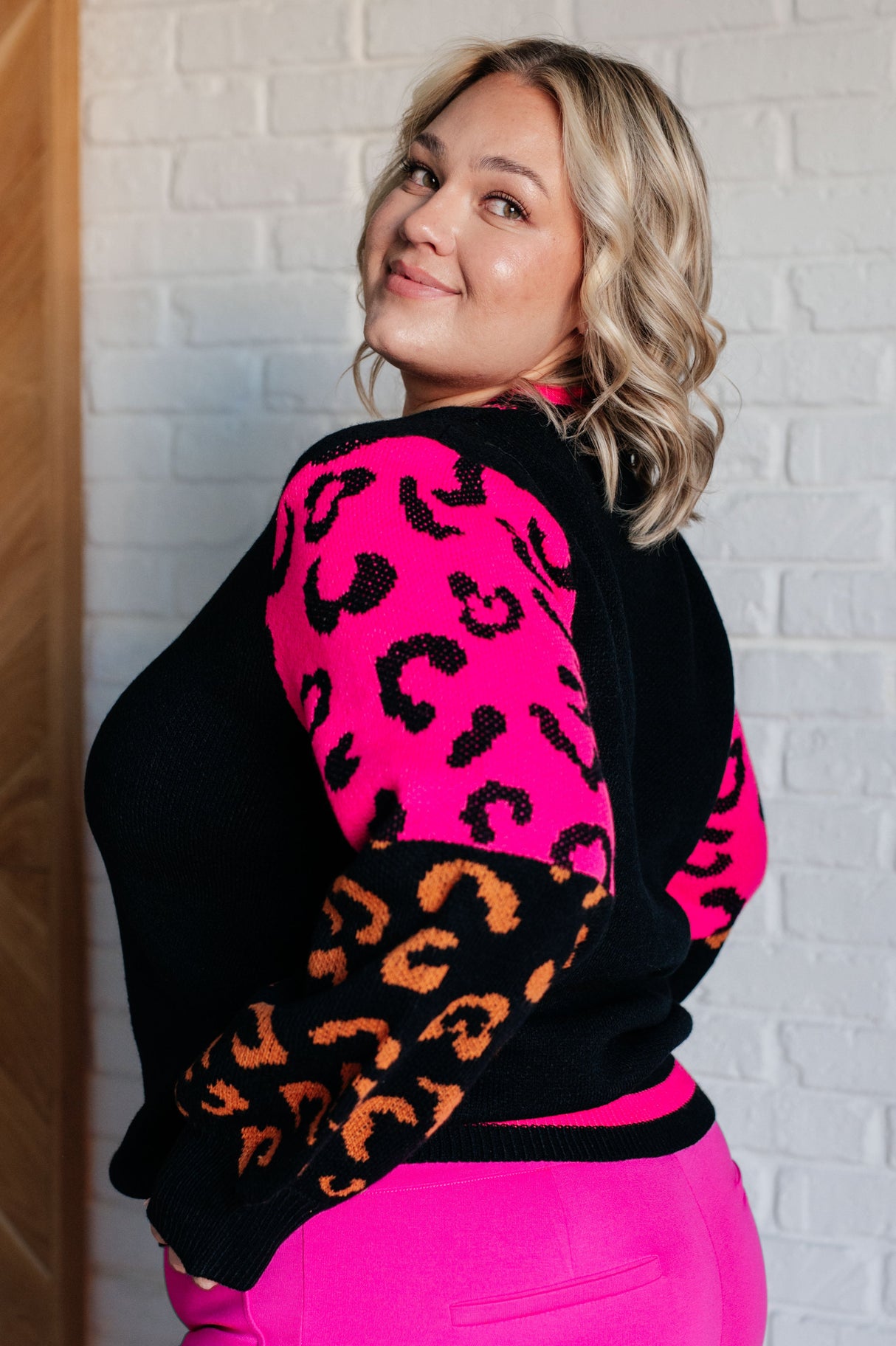 Suéter estampado animal Wild About You