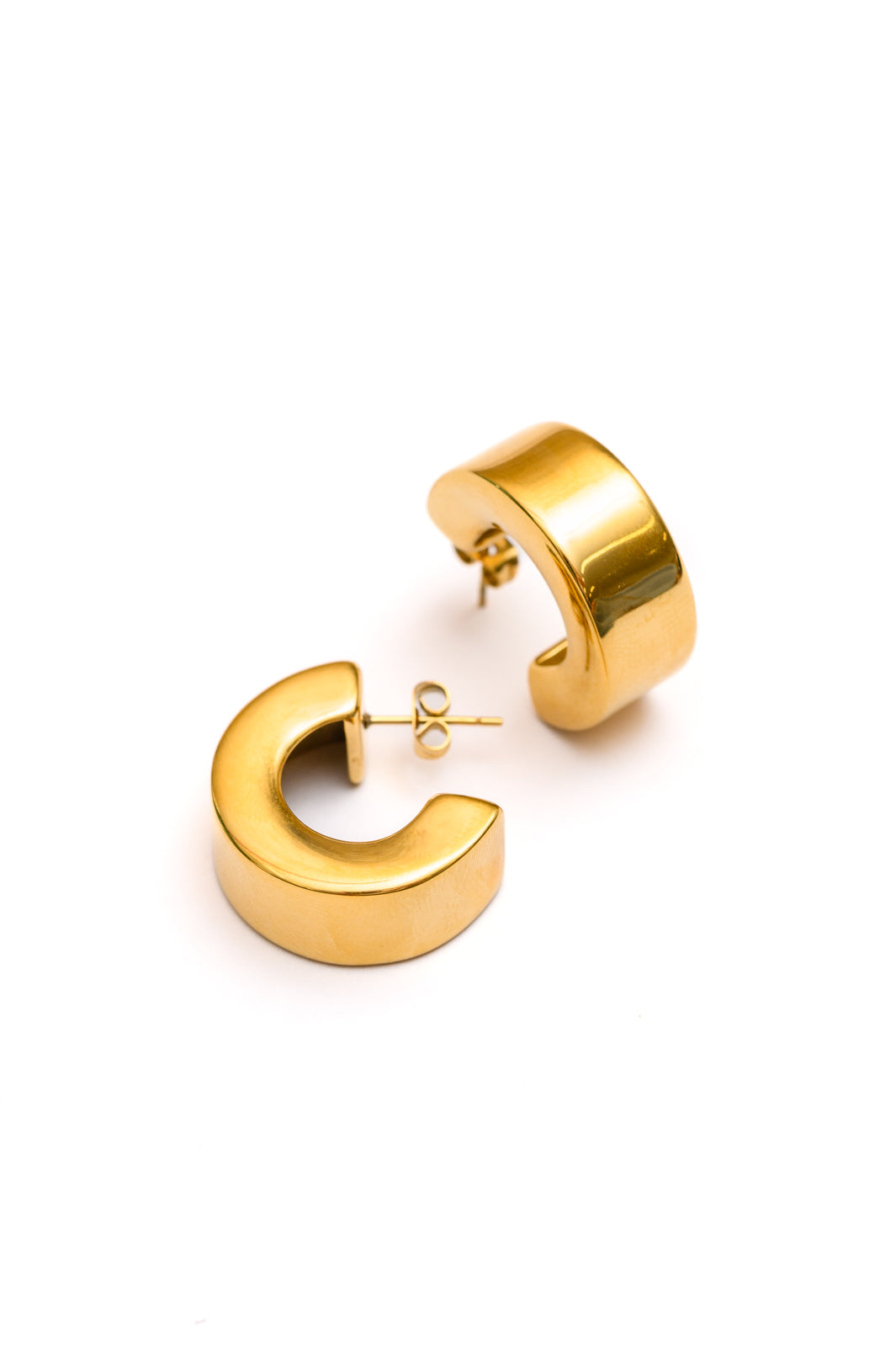Worth Their Weight Chunky Hoops - Liarian Unlimited Boutique