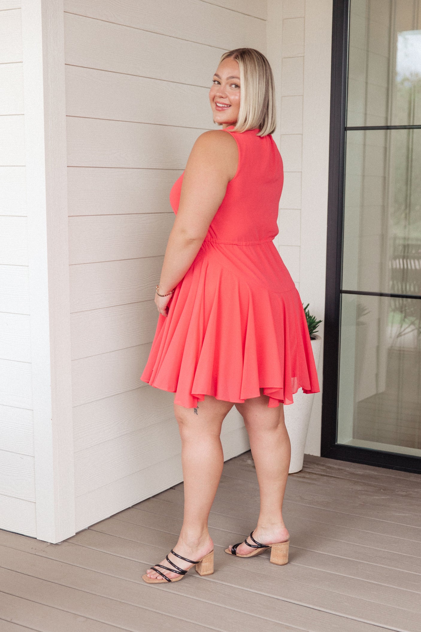 Worth the Wait V-Neck Dress - Liarian Unlimited Boutique