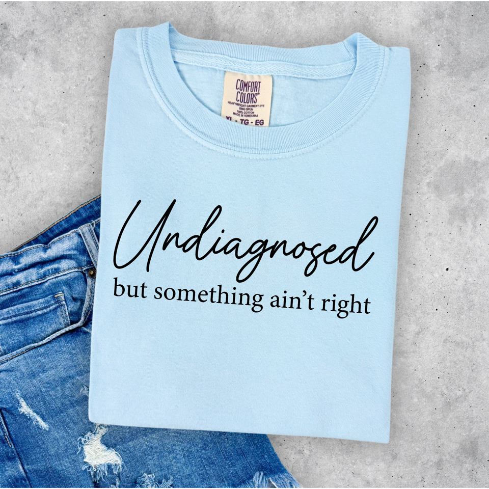 Camiseta gráfica sin diagnosticar