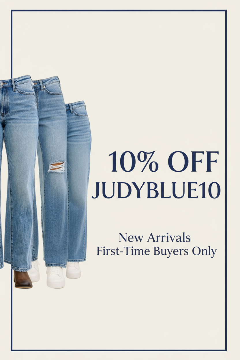 Judy Blue New Collection Banner