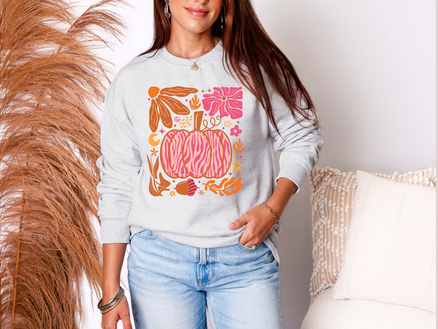 Sudadera Boho de Calabaza