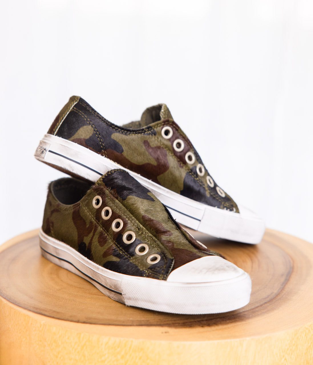 Shalomar Sneaker in Camo - Liarian Unlimited Boutique