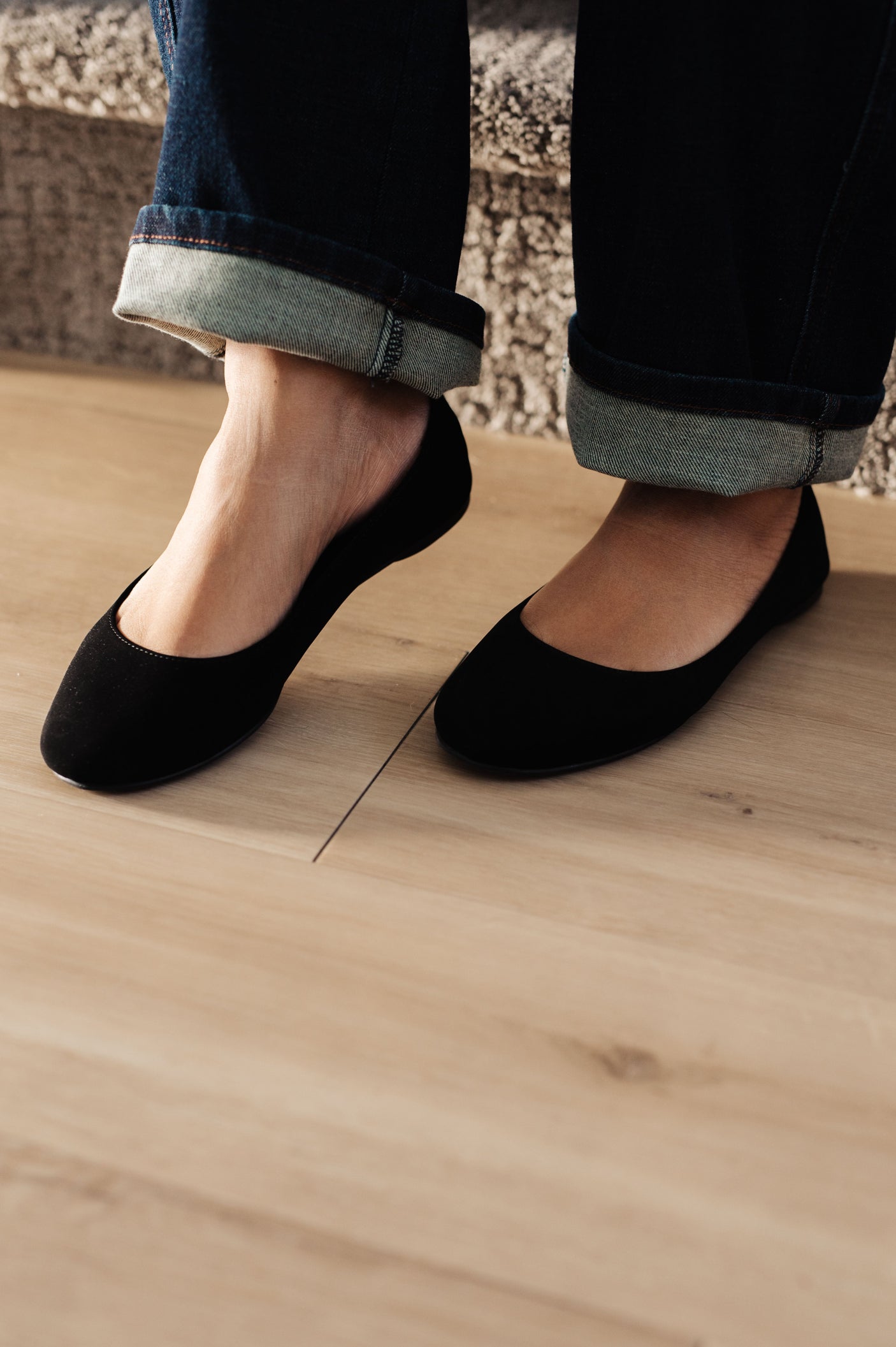 On Your Toes Ballet Flats in Black - Liarian Unlimited Boutique