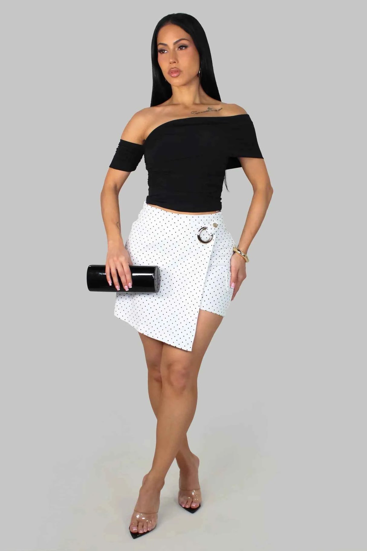 Fresh Day Skort (Skirt Short) - White
