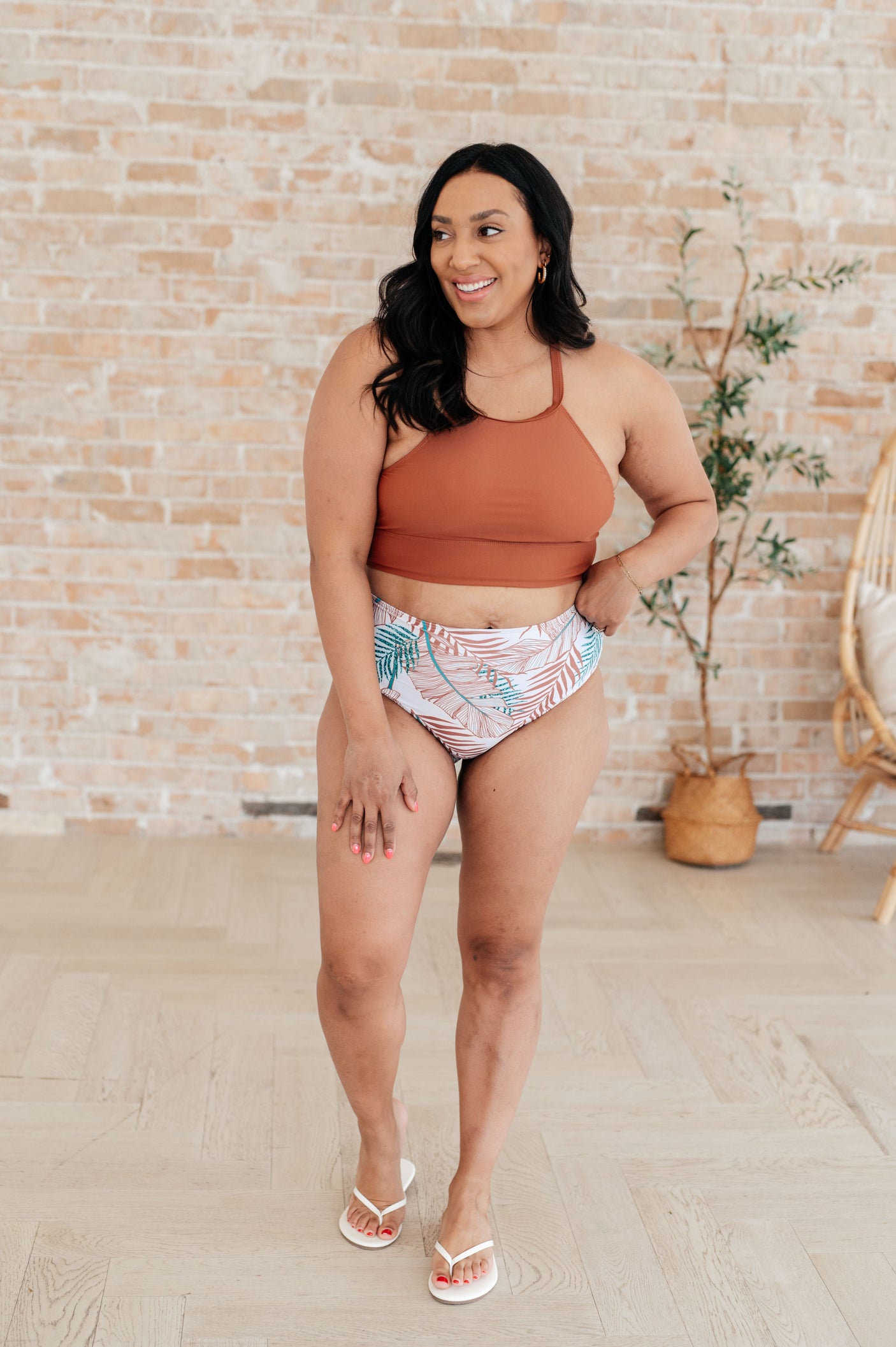 Top de baño estilo halter Bora Bora