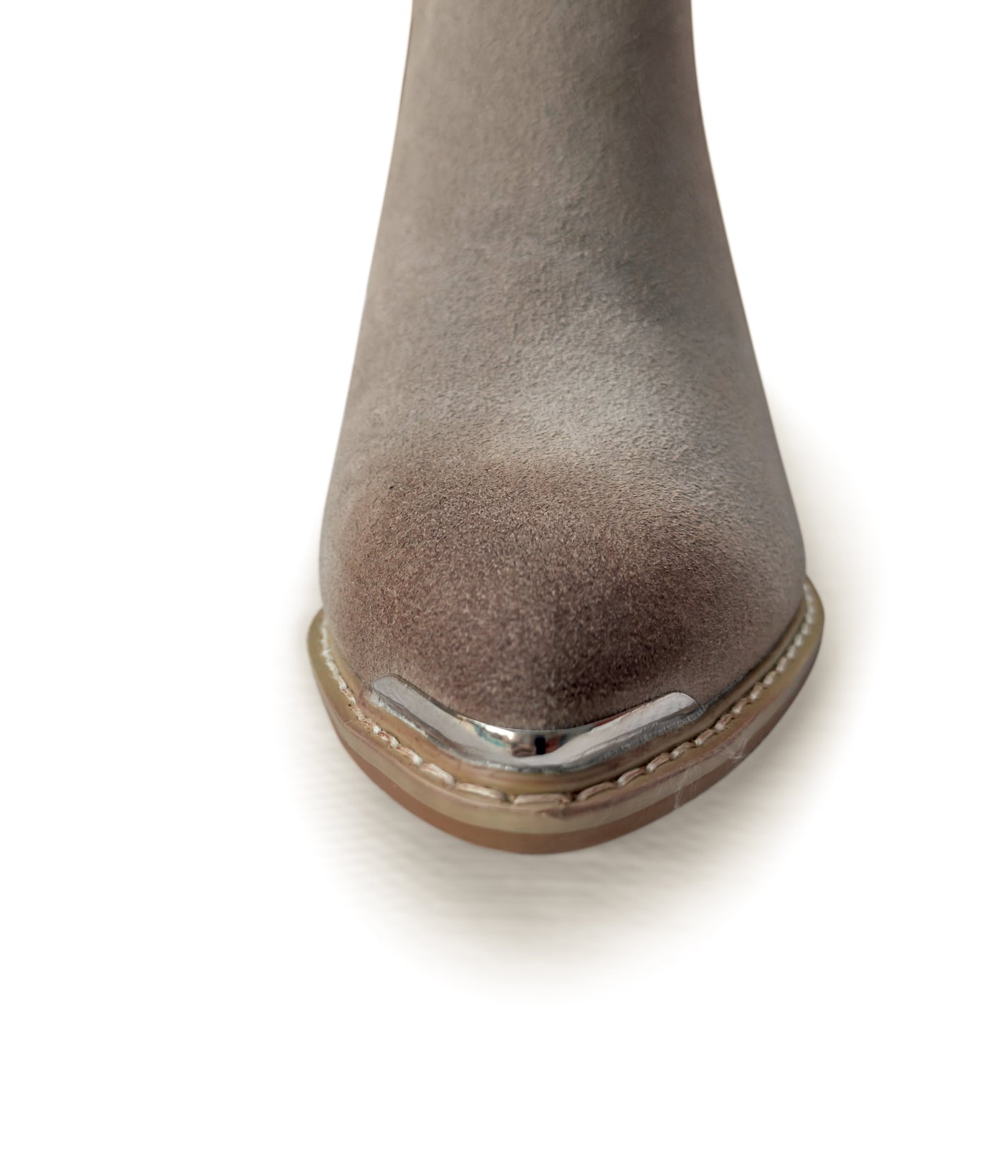 Botín Wylie de ante en color topo