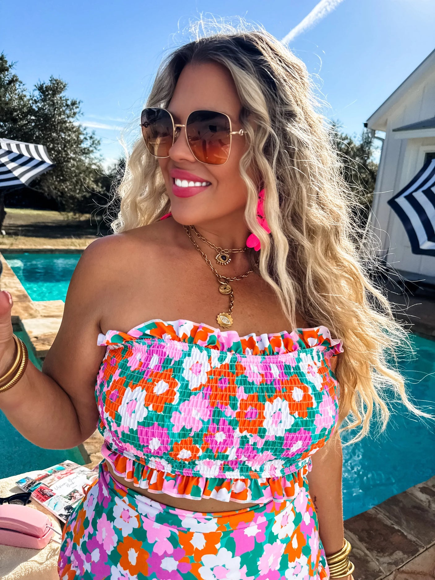 Conjunto de baño Amalfi Blooms