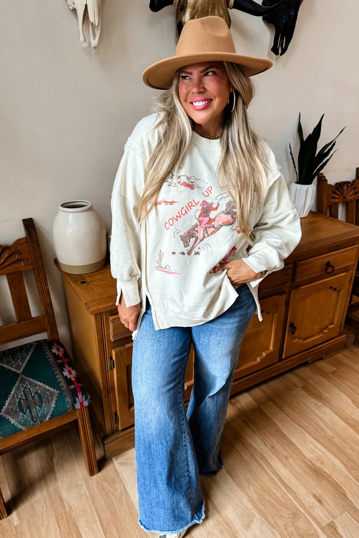 RESERVA: Sudadera clásica Ranch Girl
