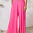 Basic Bae Full Size Smocked Wide Waistband Wide Leg Pants