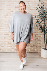 Conjunto de motociclista de lujo Live and Play en gris