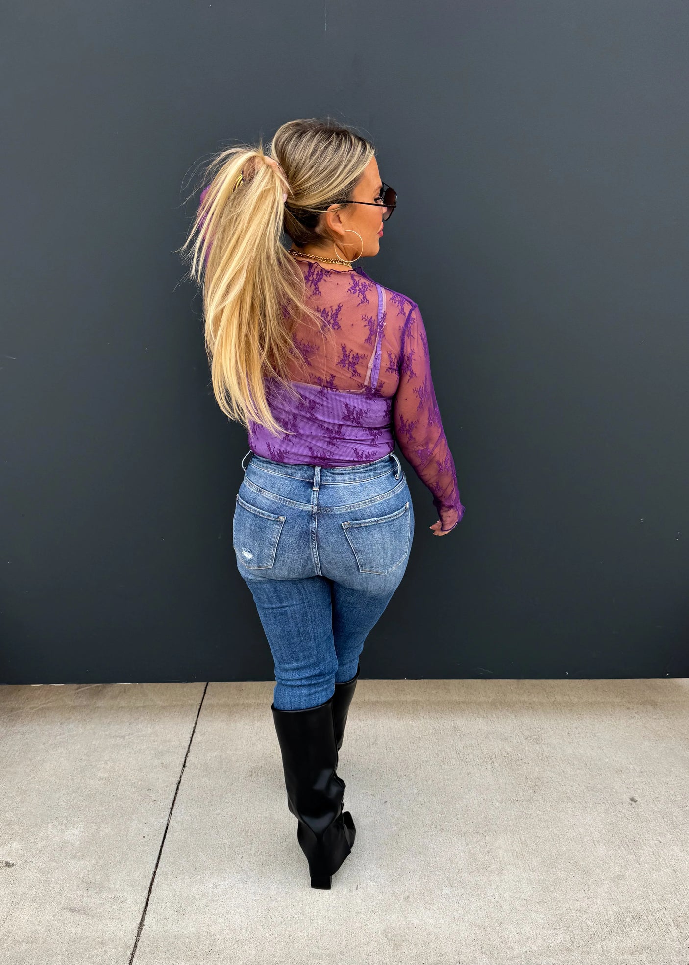 Valentine Roxy Lace Top in Five Colors - Liarian Unlimited Boutique