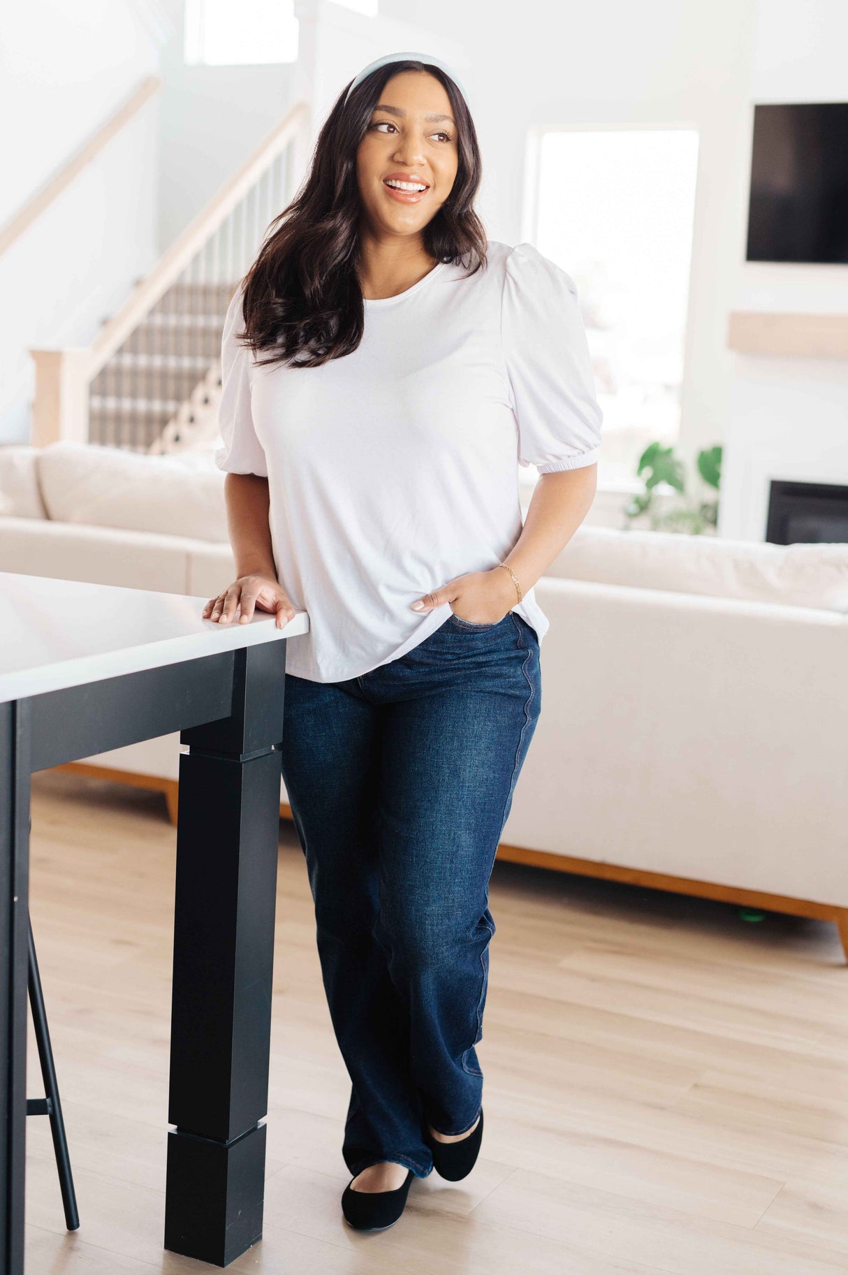New Days Ahead White Blouse - Liarian Unlimited Boutique