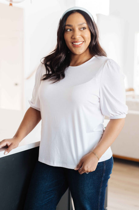 New Days Ahead White Blouse - Liarian Unlimited Boutique