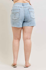 Evelyn Mid Rise Rigid Magic Dad Shorts