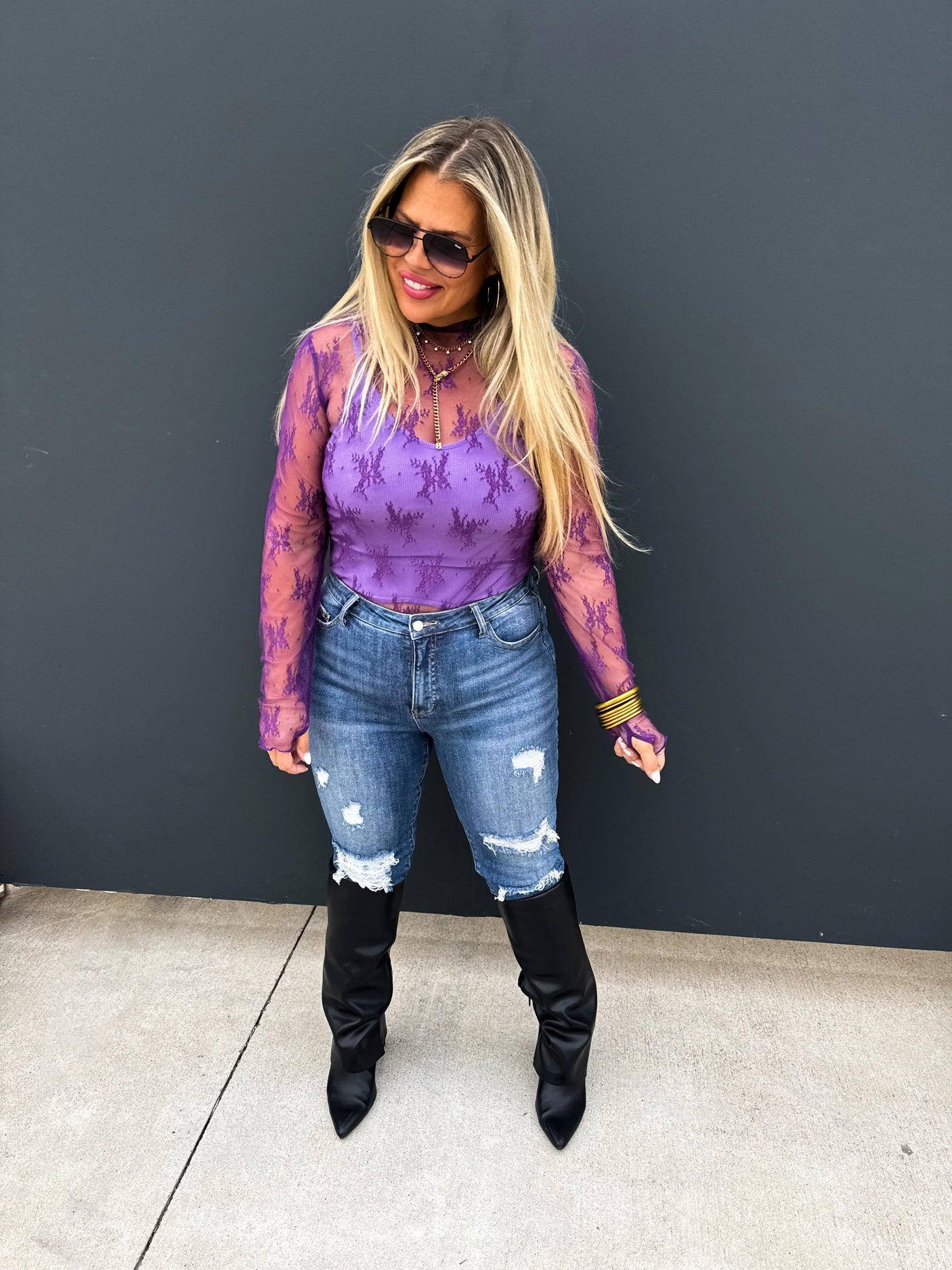 Valentine Roxy Lace Top in Five Colors - Liarian Unlimited Boutique