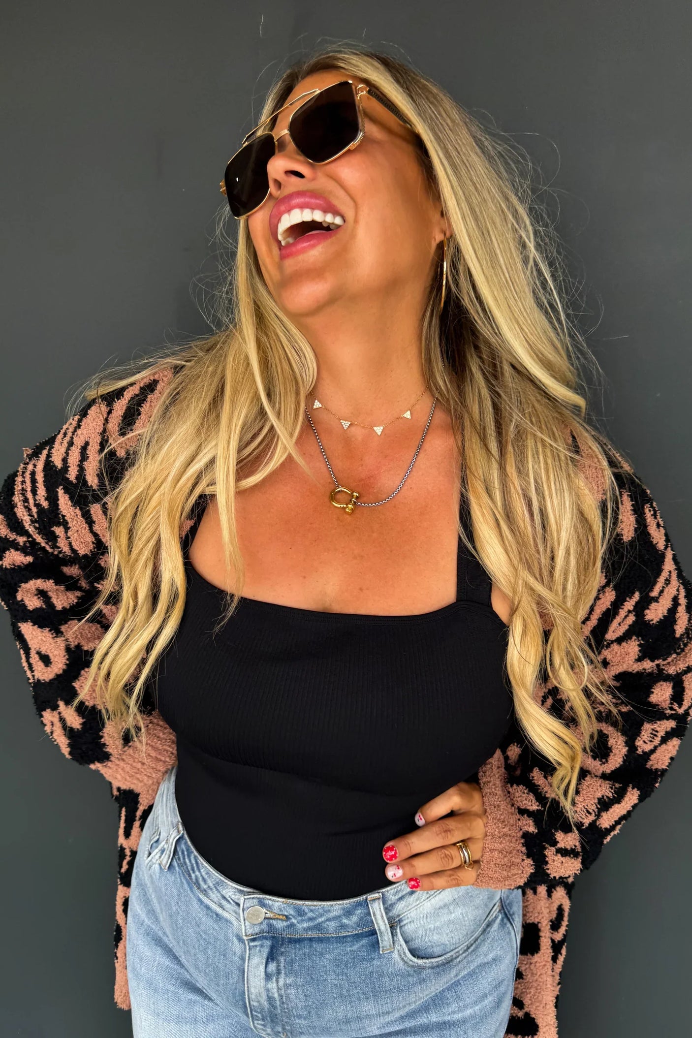 RESERVA: Cárdigan Cheetah Cloud