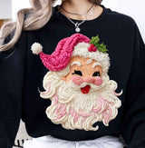 Santa in Stitches Graphic Tee and Sweatshirt