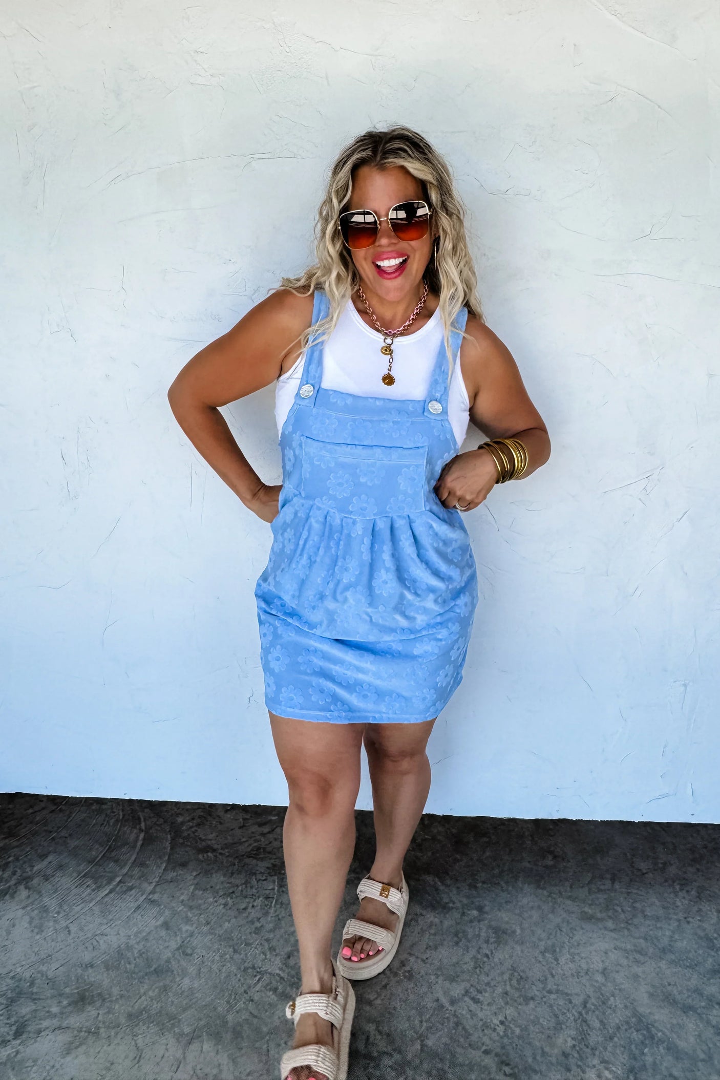 RESERVA: Vestido overol Sunshine &amp; Daisies